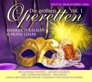 Die Gröáten Operetten Vol.1 - E. & Lehar Kalman