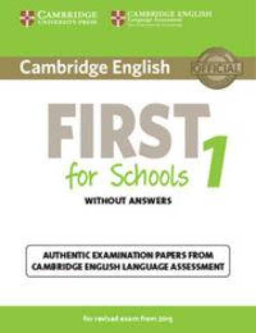 Cambridge English First 1 for Revised Exam from 2015 Student's Book with Answers - 