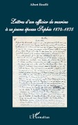 Cover-Bild zum Titel 'Lettres d'un officier de marine à sa jeune épouse Sophie' von 'Albert Bouffe'
