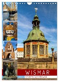 Wismar - Stadtspaziergang (Wandkalender 2025 DIN A4 hoch), CALVENDO Monatskalender - Holger Felix