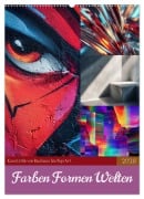 Cover-Bild zum Titel 'Farben Formen Welten (Wandkalender 2026 DIN A2 hoch), CALVENDO Monatskalender' von 'Steffen Gierok-Latniak'