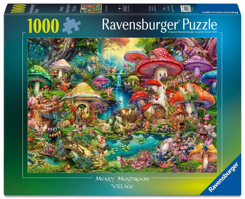 Erwachsenenpuzzle 1000 Teile - Das Feenland - 
