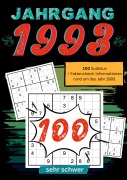 Cover-Bild zum Titel '1993- Rätselspaß und Zeitreise' von 'Sudoku Jahrbücher'