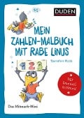 Duden Minis (Band 37)  Mein Zahlen-Malbuch mit Rabe Linus / VE3 - Dorothee Raab