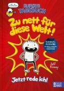 Cover-Bild zum Titel 'Ruperts Tagebuch - Zu nett für diese Welt! Jetzt rede ich!' von 'Jeff Kinney'
