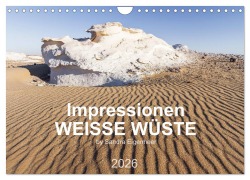 Cover-Bild zum Titel 'Impressionen - Weiße Wüste (Wandkalender 2026 DIN A4 quer), CALVENDO Monatskalender' von 'Sandra Eigenheer'