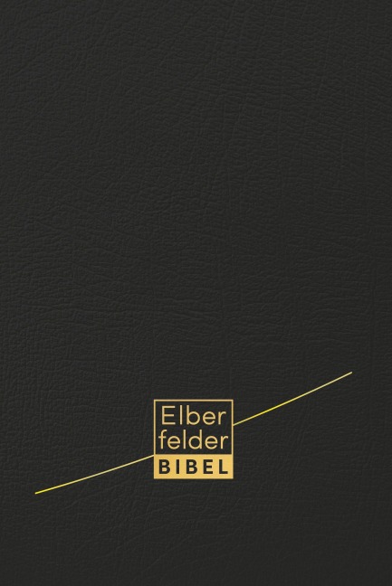 Elberfelder Bibel - Standardausgabe, Leder mit Goldschnitt - 