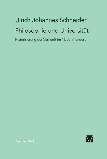 Philosophie und Universität - Ulrich J Schneider