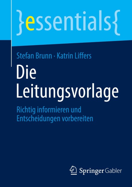 Die Leitungsvorlage - Stefan Brunn, Katrin Liffers