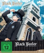 Cover-Bild zum Titel 'Black Butler: Public School Arc - Staffel 4 - Vol.1 - [Blu-ray] mit Sammelschuber' von ''
