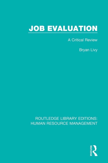 Job Evaluation - Bryan Livy