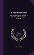 Cover-Bild zum Titel 'International Law' von 'John Westlake'