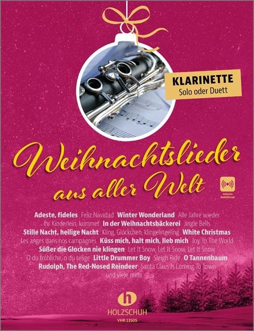 Weihnachtslieder aus aller Welt - Klarinette - Uwe Sieblitz