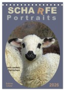 Scharfe Portraits (Tischkalender 2026 DIN A5 hoch), CALVENDO Monatskalender - Sabine Löwer