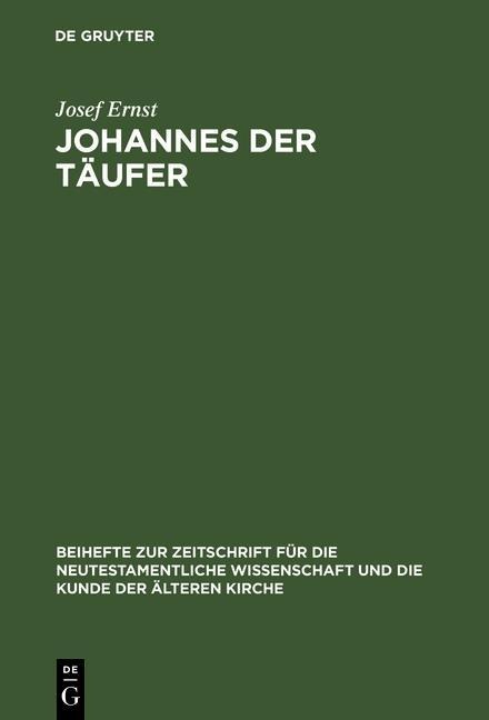 Johannes der Täufer - Josef Ernst