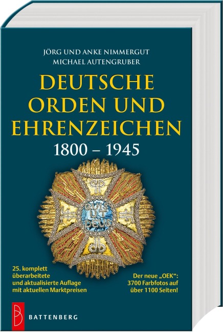 Deutsche Orden und Ehrenzeichen 1800 - 1945 - Michael Autengruber