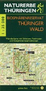 Wanderkarte Biosphärenreservat Thüringer Wald 1:35 000 - 