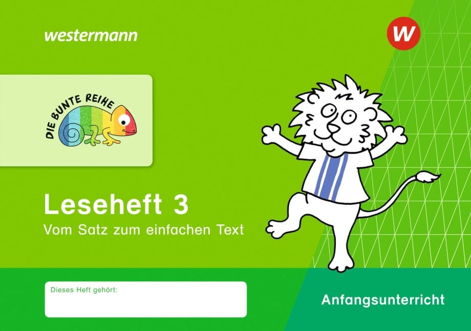 DIE BUNTE REIHE - Deutsch 3. Leseheft - 