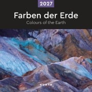 Cover-Bild zum Titel 'Farben der Erde - KUNTH Broschurkalender 2027' von ''