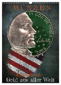 Münzen - Geld aus aller Welt (Wandkalender 2024 DIN A3 hoch), CALVENDO Monatskalender - Wilfried W. Voßen - Herzog von Laar am Rhein