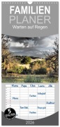 Familienplaner 2026 - Warten auf Regen mit 5 Spalten (Wandkalender, 21 x 45 cm) CALVENDO - Ingrid Lacher