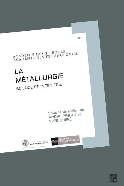 La métallurgie - Christian Amatore, Jean-François Bach, François Baccelli, Roger Balian