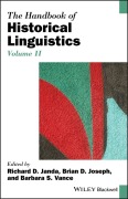 Cover-Bild zum Titel 'The Handbook of Historical Linguistics, Volume II' von ''