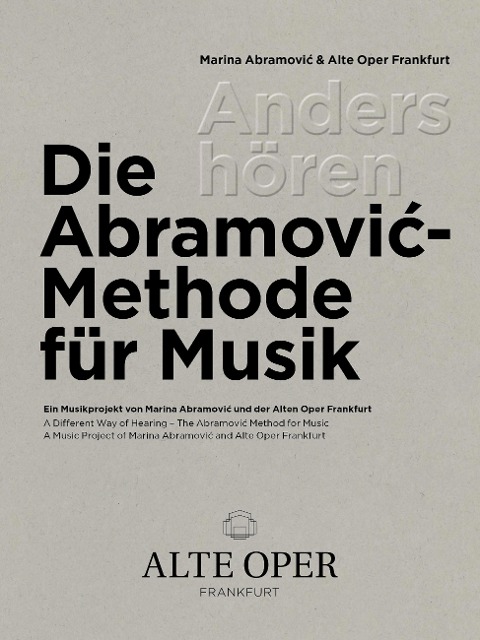 Anders hören - Die Abramovic-Methode für Musik - Kristina Pott, Ruth Seiberts, Bjørn Woll