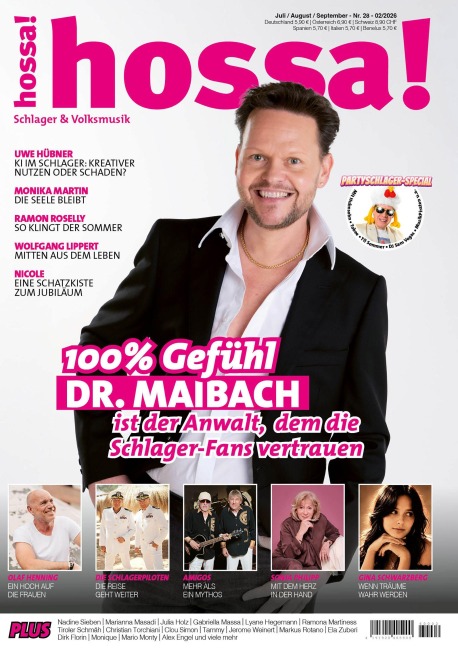 hossa! - Das Magazin für Volksmusik und Schlager! - 