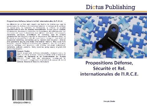 Propositions Défense, Sécurité et Rel. internationales de l'I.R.C.E. - François Charles
