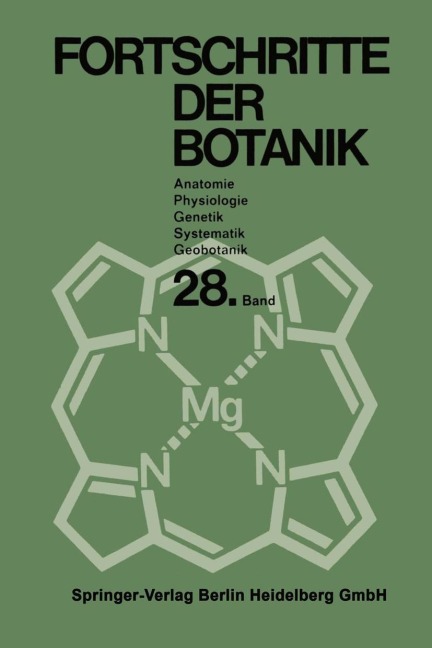 Fortschritte der Botanik - Erwin Bünning, Heinz Ellenberg, Karl Esser, Hermann Merxmüller, Peter Sitte