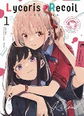 Cover-Bild zum Titel 'Lycoris Recoil: Reload 01' von 'Spider Lily, Peke, Tachi, Momose Hanada, Mokeo'