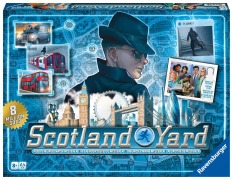 Cover-Bild zum Titel 'Scotland Yard - Gesellschaftsspiel & Brettspiel ab 8 Jahre' von 'Projektteam III, Michael Schacht'