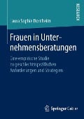 Frauen in Unternehmensberatungen - Laura Sophie Dornheim