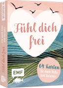 Cover-Bild zum Titel 'Kartenbox Fühl dich frei - 64 Karten für mehr Ruhe & Balance' von ''