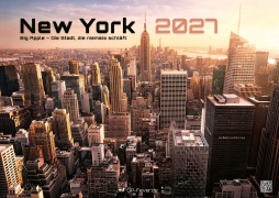Cover-Bild zum Titel 'New York - die Stadt, die niemals schläft - 2027 - Kalender DIN A2' von ''