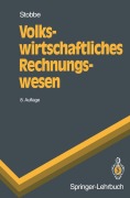 Cover-Bild zum Titel 'Volkswirtschaftliches Rechnungswesen' von 'Alfred Stobbe'