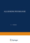 Cover-Bild zum Titel 'Allgemeine Physiologie' von ''