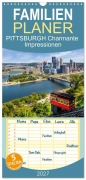 Cover-Bild zum Titel 'Familienplaner 2027 - PITTSBURGH Charmante Impressionen mit 5 Spalten (Wandkalender, 21 x 45 cm) CALVENDO' von 'Melanie Viola'