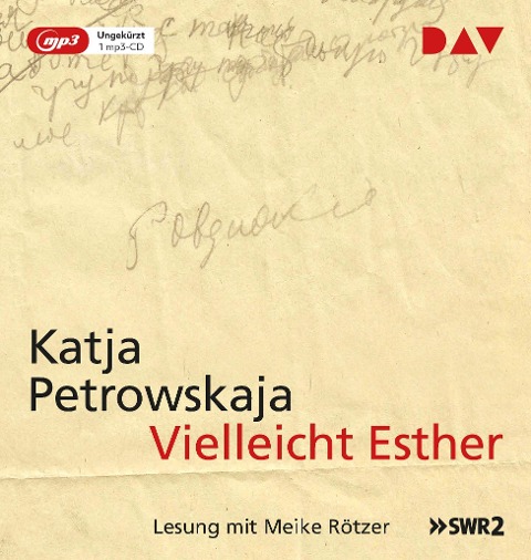 Vielleicht Esther - Katja Petrowskaja