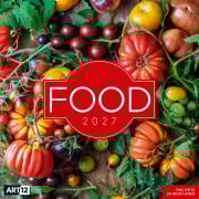 Cover-Bild zum Titel 'Food Kalender 2027 - 30x30 - Art12' von 'Ackermann Kunstverlag GmbH'