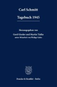Cover-Bild zum Titel 'Tagebuch 1945' von 'Carl Schmitt'