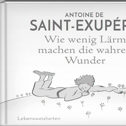 Wie wenig Lärm machen die wahren Wunder - Antoine de Saint-Exupéry