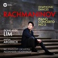 Cover-Bild zum Titel 'Klavierkonzert 2,Sinfonische Tänze' von 'Dong Hyek/Argerich Lim'