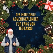 Cover-Bild zum Titel 'Der inoffizielle Adventskalender für Fans von Ted Lasso' von 'Alexander Frank'