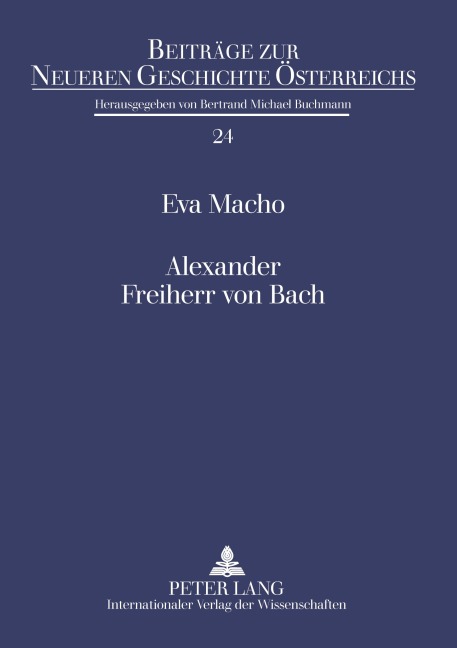 Alexander Freiherr von Bach - Eva Macho