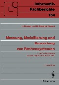 Cover-Bild zum Titel 'Messung, Modellierung und Bewertung von Rechensystemen' von ''