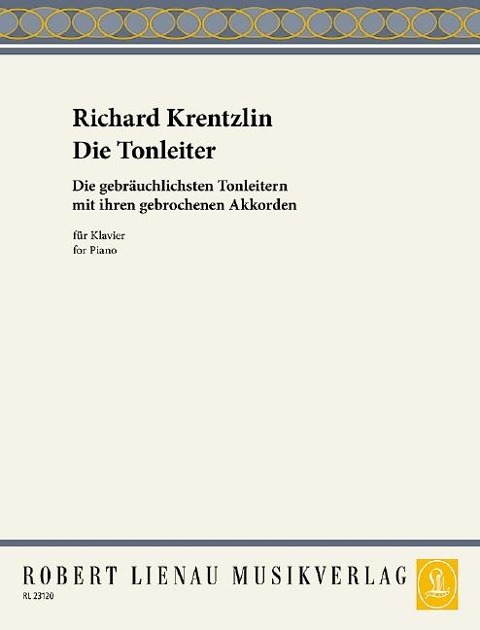 Die Tonleiter. Klavier - Richard Krentzlin