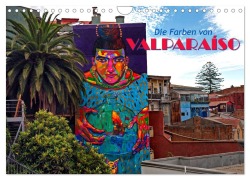 Cover-Bild zum Titel 'Die Farben von Valparaíso (Wandkalender 2026 DIN A4 quer), CALVENDO Monatskalender' von 'Bernd Zillich'