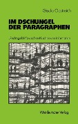 Cover-Bild zum Titel 'Im Dschungel der Paragraphen' von 'Gisela Oestreich'